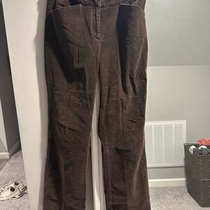 The Limited Chocolate Corduroy Pants